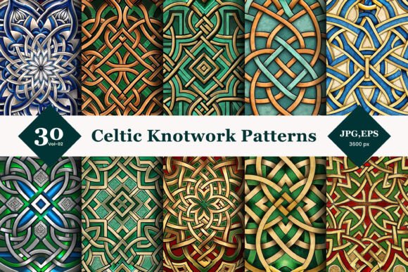Celtic Knotwork Seamless Patterns 02: A Comprehensive Evaluation
