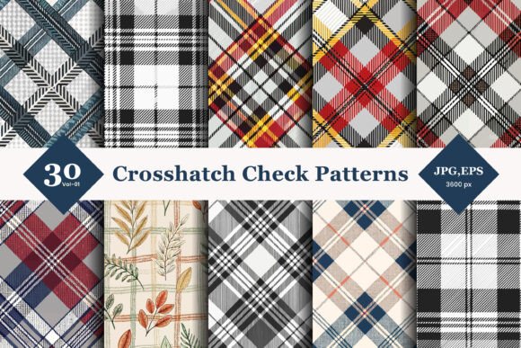 Crosshatch Check Seamless Patterns 01: A Comprehensive Review