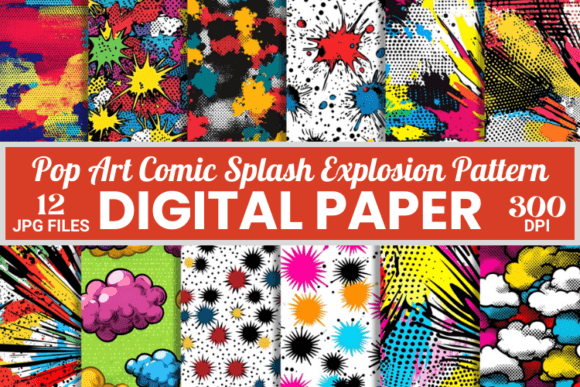 Integrating Pop Art Comic Splash Explosion Patterns into Modern Creative Workflows