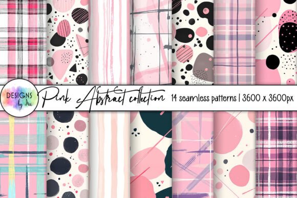 Pink Abstract Trendy Patterns, Seamless: A Practical Evaluation