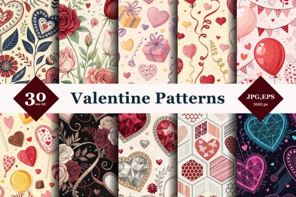 Spread the Love with Our Heartfelt Valentine Pattern Collection
