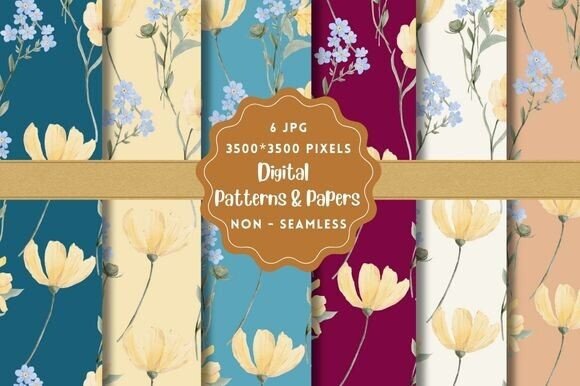 Unlocking Creativity: A Comprehensive Guide to High-Resolution Floral Digital Paper Patterns