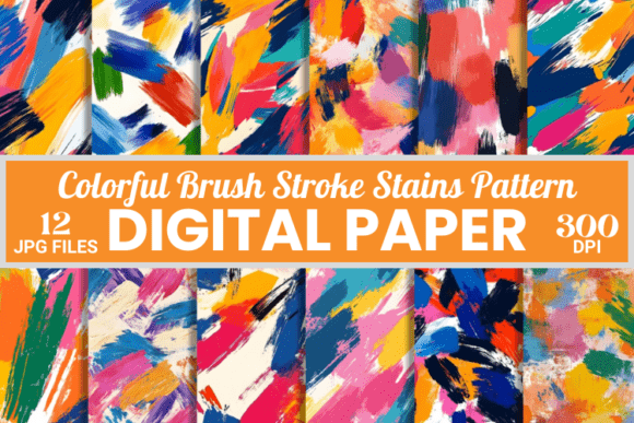 Unlocking Creativity: The Ultimate Guide to Abstract Brush Stroke Digital Paper Patterns for 2025