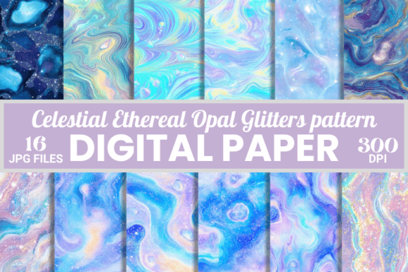 Unlocking the Magic of Celestial Ethereal Opal Glitter Patterns for 2025 Design Trends